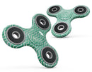 Green Watercolor Pattern Full-Body Fidget Spinner Skin-Kit