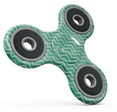 Green Watercolor Pattern Full-Body Fidget Spinner Skin-Kit