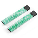 Green Watercolor Pattern - Premium Decal Protective Skin-Wrap Sticker compatible with the Juul Labs vaping device