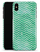 Green Watercolor Pattern - iPhone X Clipit Case