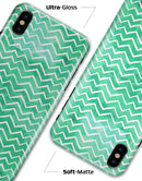 Green Watercolor Pattern - iPhone X Clipit Case