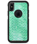Green Watercolor Pattern - iPhone X OtterBox Case & Skin Kits