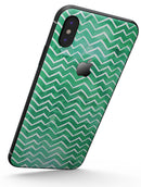 Green Watercolor Pattern - iPhone X Skin-Kit