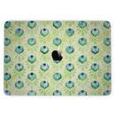 MacBook Pro with Touch Bar Skin Kit - Green_Watercolor_Peacock_Feathers-MacBook_13_Touch_V3.jpg?