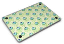 Green Watercolor Peacock Feathers - MacBook Air Skin Kit
