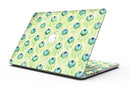 Green Watercolor Peacock Feathers - MacBook Pro with Retina Display Full-Coverage Skin Kit