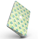 Green Watercolor Peacock Feathers - MacBook Pro with Retina Display Full-Coverage Skin Kit