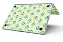 Green Watercolor Peacock Feathers - MacBook Pro with Retina Display Full-Coverage Skin Kit