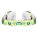 Green Watercolor Peacock Feathers Full-Body Skin Kit for the Beats by Dre Solo 3 Wireless Headphones