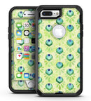 Green Watercolor Peacock Feathers - iPhone 7 Plus/8 Plus OtterBox Case & Skin Kits