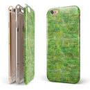 Green Watercolor Polka Dots iPhone 6/6s or 6/6s Plus 2-Piece Hybrid INK-Fuzed Case