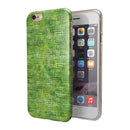 Green Watercolor Polka Dots iPhone 6/6s or 6/6s Plus 2-Piece Hybrid INK-Fuzed Case