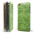 Green Watercolor Polka Dots iPhone 6/6s or 6/6s Plus 2-Piece Hybrid INK-Fuzed Case