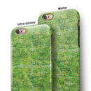 Green Watercolor Polka Dots iPhone 6/6s or 6/6s Plus 2-Piece Hybrid INK-Fuzed Case