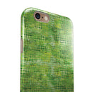 Green Watercolor Polka Dots iPhone 6/6s or 6/6s Plus 2-Piece Hybrid INK-Fuzed Case