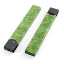 Green Watercolor Polka Dots - Premium Decal Protective Skin-Wrap Sticker compatible with the Juul Labs vaping device