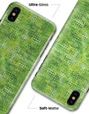 Green Watercolor Polka Dots - iPhone X Clipit Case