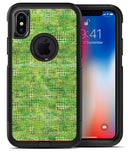 Green Watercolor Polka Dots - iPhone X OtterBox Case & Skin Kits