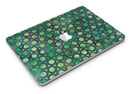 Green Watercolor Ring Pattern - MacBook Air Skin Kit