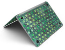 Green Watercolor Ring Pattern - MacBook Air Skin Kit