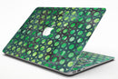 Green Watercolor Ring Pattern - MacBook Air Skin Kit