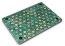 Green Watercolor Ring Pattern - MacBook Air Skin Kit