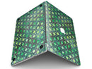 Green Watercolor Ring Pattern - MacBook Pro with Retina Display Full-Coverage Skin Kit