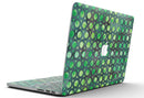 Green Watercolor Ring Pattern - MacBook Pro with Retina Display Full-Coverage Skin Kit