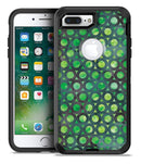Green Watercolor Ring Pattern - iPhone 7 Plus/8 Plus OtterBox Case & Skin Kits
