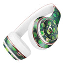 Green Watercolor Ring Pattern Full-Body Skin Kit for the Beats by Dre Solo 3 Wireless Headphones