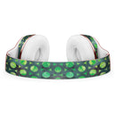 Green Watercolor Ring Pattern Full-Body Skin Kit for the Beats by Dre Solo 3 Wireless Headphones