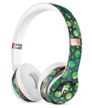 Green Watercolor Ring Pattern Full-Body Skin Kit for the Beats by Dre Solo 3 Wireless Headphones