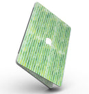 Green Watercolor Stripes - MacBook Pro with Retina Display Full-Coverage Skin Kit