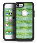 Green Watercolor Stripes - iPhone 7 or 8 OtterBox Case & Skin Kits
