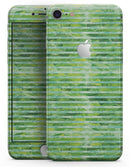 Green Watercolor Stripes - Skin-kit for the iPhone 8 or 8 Plus