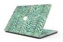 Green Watercolor Tiger Pattern - MacBook Pro with Retina Display Full-Coverage Skin Kit