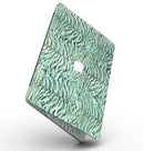 Green Watercolor Tiger Pattern - MacBook Pro with Retina Display Full-Coverage Skin Kit