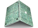 Green Watercolor Tiger Pattern - MacBook Pro with Retina Display Full-Coverage Skin Kit