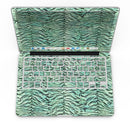 Green Watercolor Tiger Pattern - MacBook Pro with Retina Display Full-Coverage Skin Kit