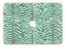Green Watercolor Tiger Pattern - MacBook Pro with Retina Display Full-Coverage Skin Kit