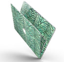 Green Watercolor Tiger Pattern - MacBook Pro with Retina Display Full-Coverage Skin Kit