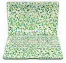 Green Watercolor Triangle Pattern - MacBook Air Skin Kit