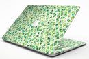 Green Watercolor Triangle Pattern - MacBook Air Skin Kit