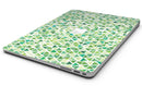 Green Watercolor Triangle Pattern - MacBook Air Skin Kit