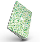 Green Watercolor Triangle Pattern - MacBook Pro with Retina Display Full-Coverage Skin Kit