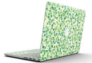 Green Watercolor Triangle Pattern - MacBook Pro with Retina Display Full-Coverage Skin Kit