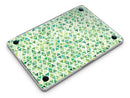 Green Watercolor Triangle Pattern - MacBook Pro with Retina Display Full-Coverage Skin Kit