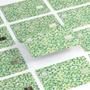 Green Watercolor Triangle Pattern - Premium Protective Decal Skin-Kit for the Apple Credit Card