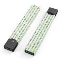 Green Watercolor Triangle Pattern V2 - Premium Decal Protective Skin-Wrap Sticker compatible with the Juul Labs vaping device