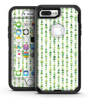 Green Watercolor Triangle Pattern V2 - iPhone 7 Plus/8 Plus OtterBox Case & Skin Kits